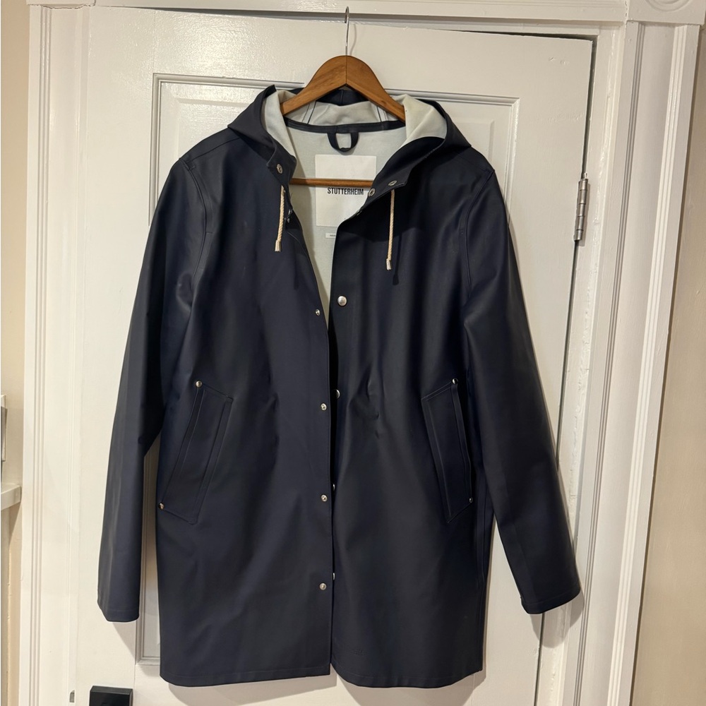 Women’s Navy Stutterheim Raincoat